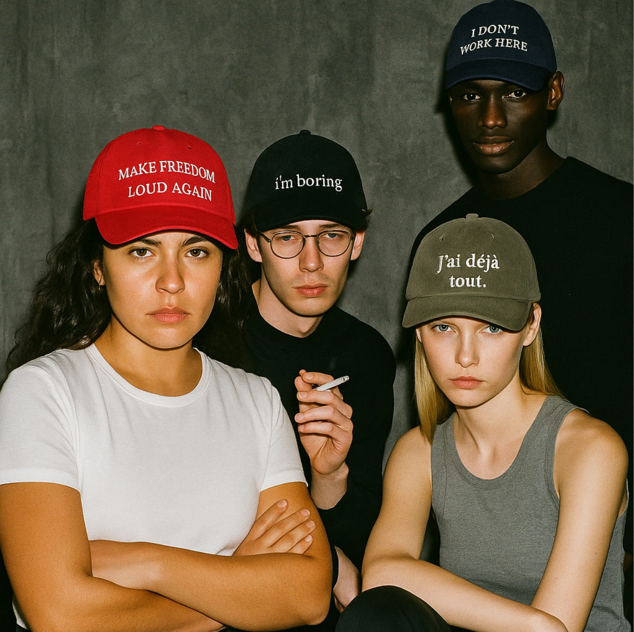 Caps.