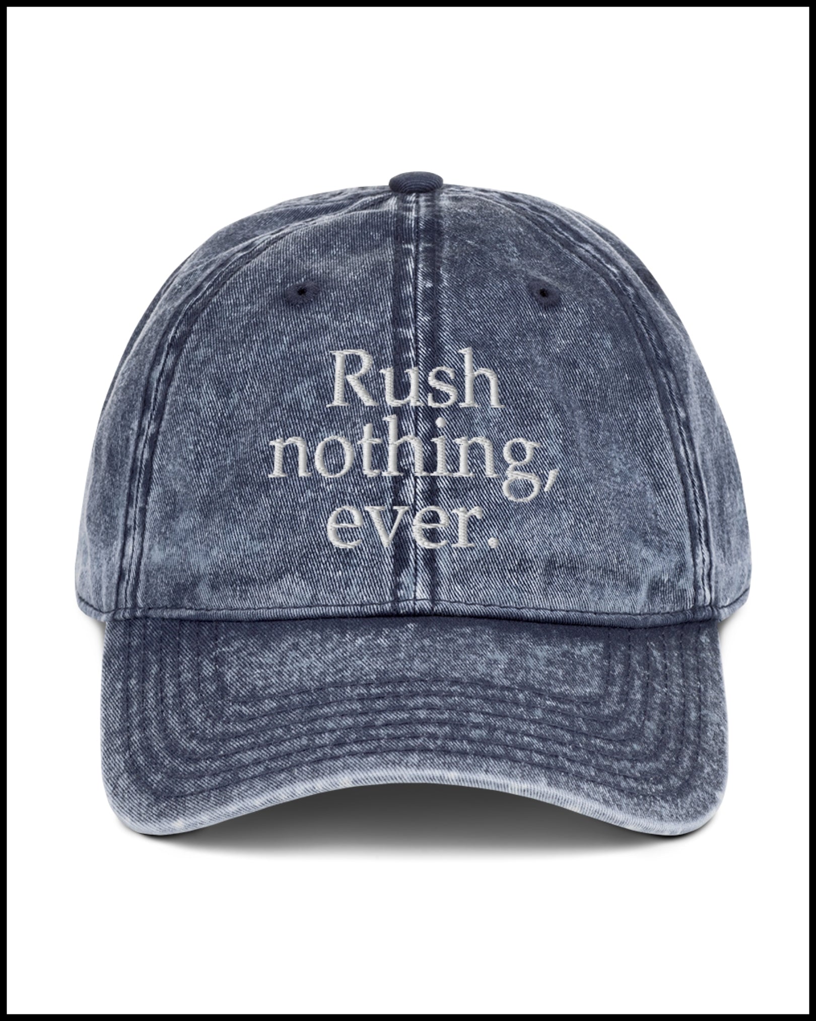 RUSH NOTHING EVER