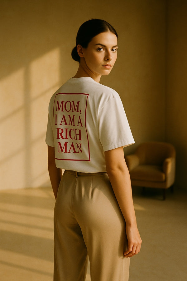 MOM, I AM A RICH MAN