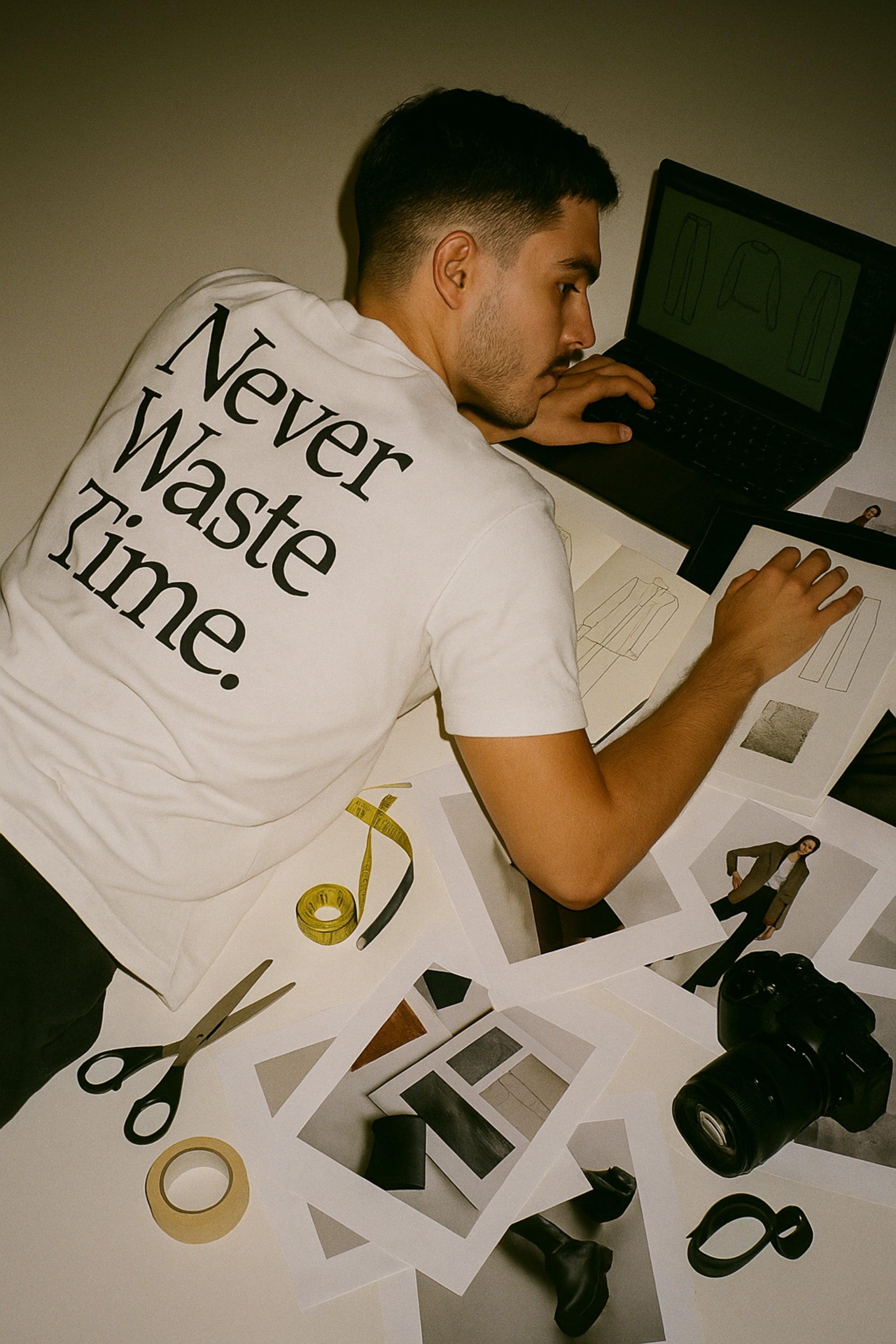 NEVER WASTE TIME