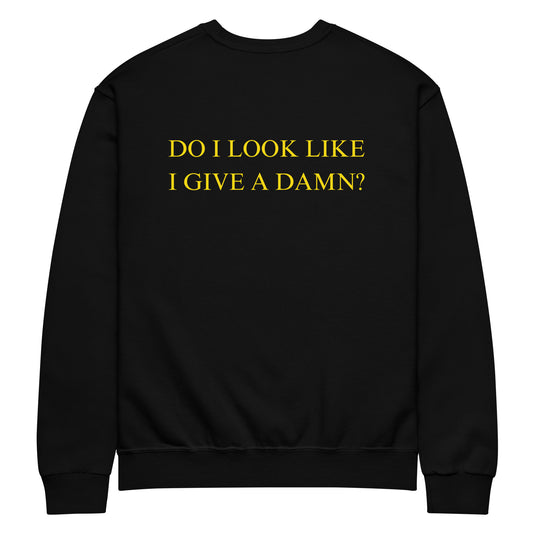 DO I LOOK LIKE I GIVE A DAMN?